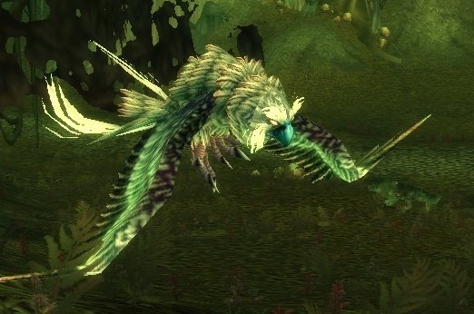 An Ironbeak Owl in World of Warcraft