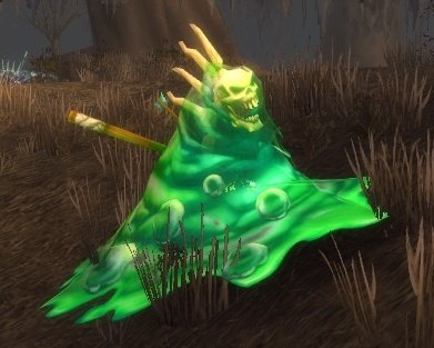 An Acidic Swamp Ooze in World of Warcraft