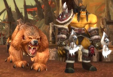 Misha and Rexxar in World of Warcraft