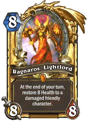 Ragnaros, Lightlord golden animated.gif