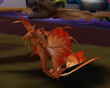 A Dragonhawk Hatchling in World of Warcraft