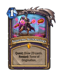 Supreme Archaeology