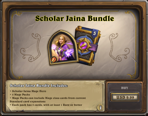 Bundle in the in-game Shop