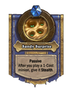 Sandy Surprise
