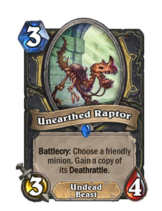 Unearthed Raptor