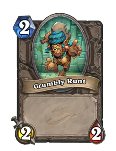 Grumbly Runt
