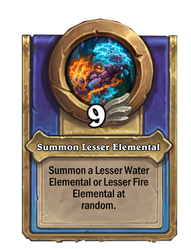 Summon Lesser Elemental