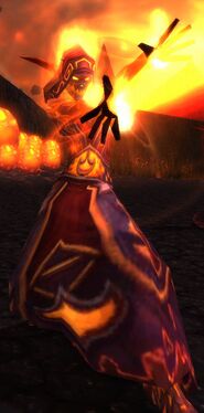 A Harbinger of Flame, one kind of Druid of the Flame, in World of Warcraft