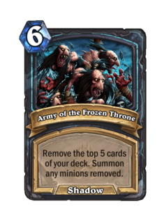 Army of the Frozen Throne