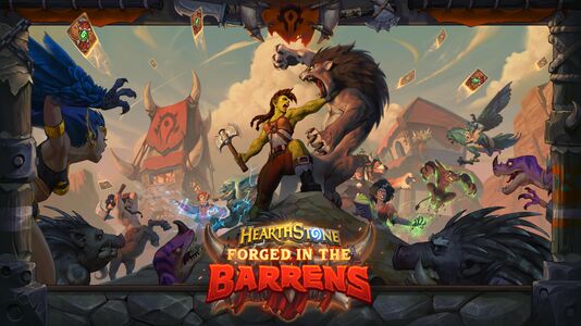 Forged in the Barrens key art