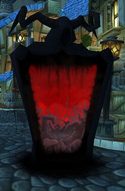 A Summoning Portal in World of Warcraft