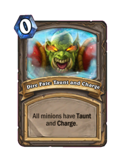 Dire Fate: Taunt and Charge