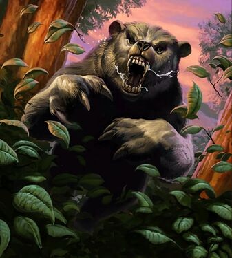 Ironfur Grizzly, full art