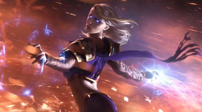 Jaina as she appears in the Hearthstone trailer