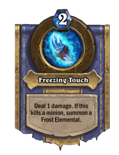 Freezing Touch