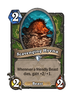 Scavenging Hyena