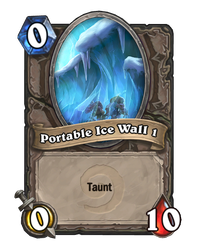 Portable Ice Wall