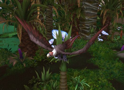 A Diseased Vulture in World of Warcraft
