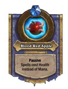 Blood Red Apple