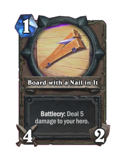 Board with a Nail in It