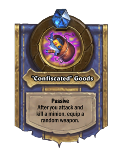 "Confiscated" Goods