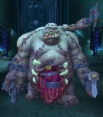An abomination in World of Warcraft