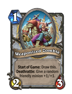 Weaponized Zombie