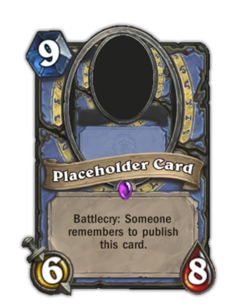 Placeholder Card