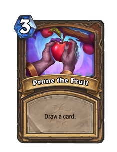 Prune the Fruit