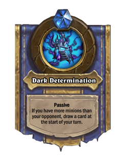 Dark Determination