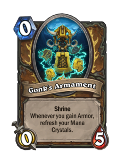 Gonk's Armament