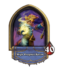 High Prophet Barim