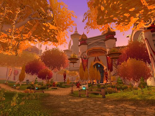 Silvermoon City in World of Warcraft