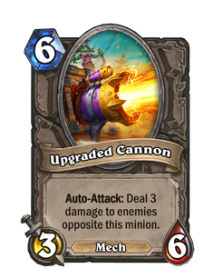 Upgraded Cannon