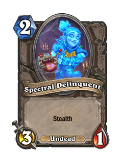 Spectral Delinquent