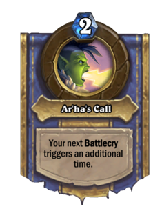 Ar'ha's Call