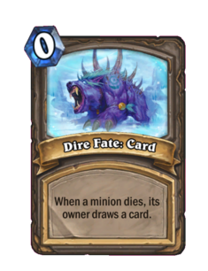 Dire Fate: Card