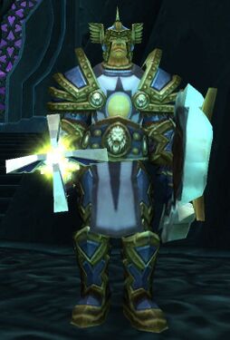 An Argent Commander in World of Warcraft