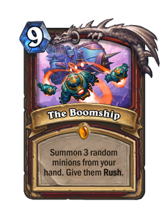 The Boomship