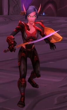 A Sunfury Protector in World of Warcraft
