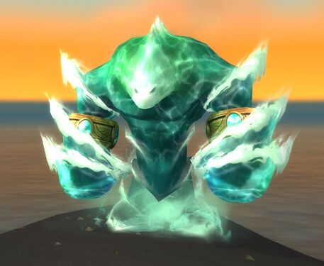 A Water Elemental in World of Warcraft, namely Duke Hydraxis