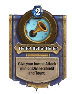 Hello! Hello! Hello!