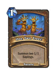 One, Two, Trees!