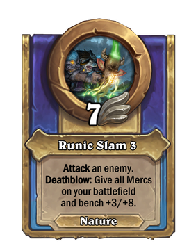 Runic Slam 3