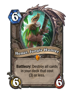 Hemet, Jungle Hunter