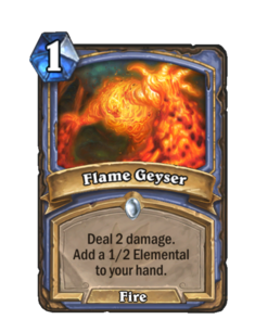 Flame Geyser