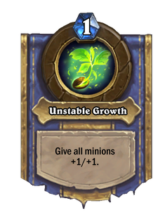 Unstable Growth
