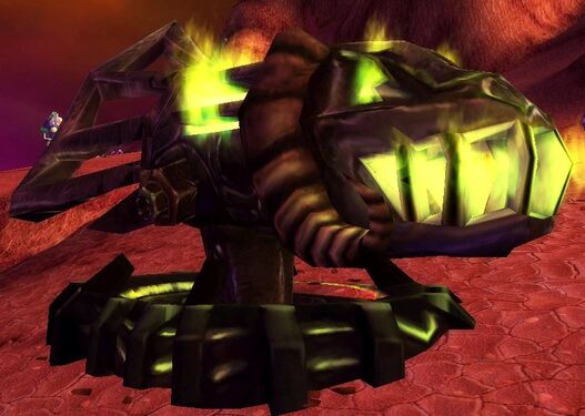 A Fel Cannon in World of Warcraft
