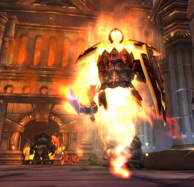 A Magma Rager in World of Warcraft