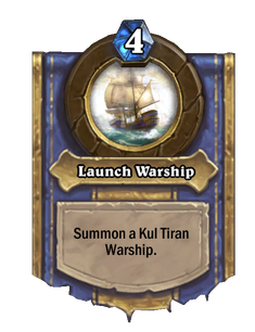 Launch Warship